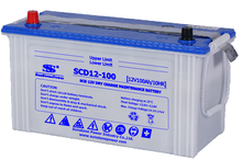 JIS Standard Dry Charged Car Battery SCD 12V 100AH