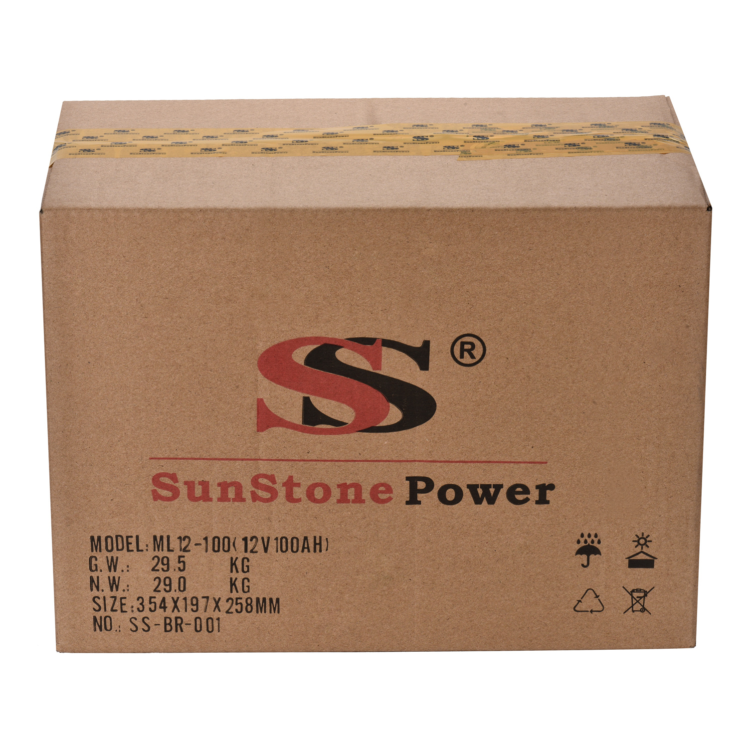 Sunstone Power 12V 65AH Rechargeable VRLA Solar Battery Long Life